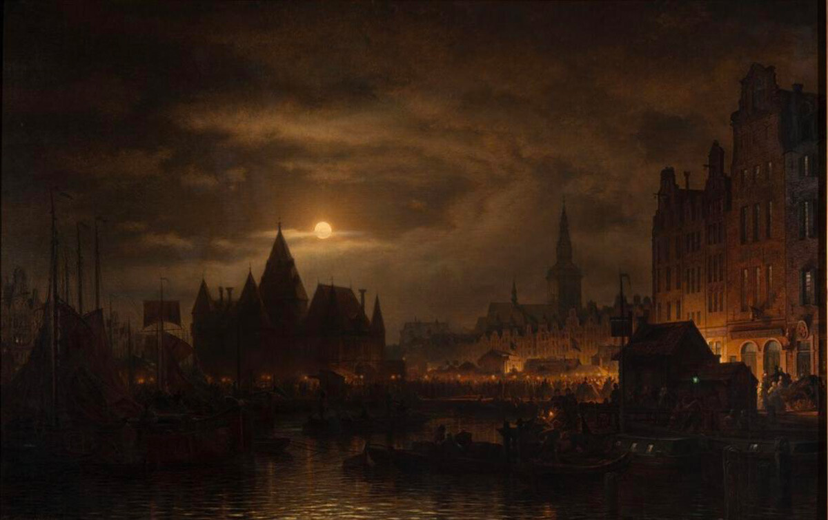 „Панаѓур во Амстердам“, околу 1859 година.
