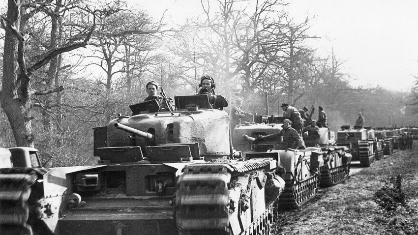 Zweiter Weltkrieg Mit welchen britischen Panzern kämpfte die Rote