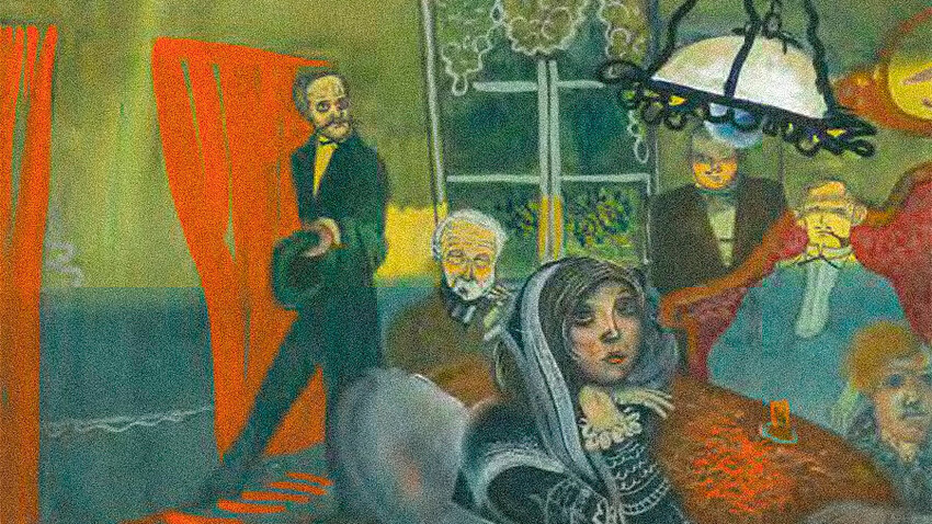 Illustrations for 'The Brothers Karamazov' by Boris Grigoriev (PICS) - Vimarsana News