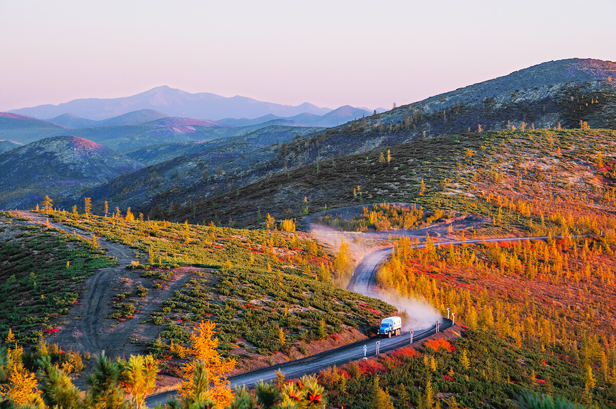 Die föderale Straße „Kolyma“