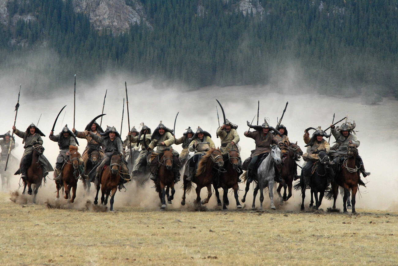 Posnetek iz filma Mongol 