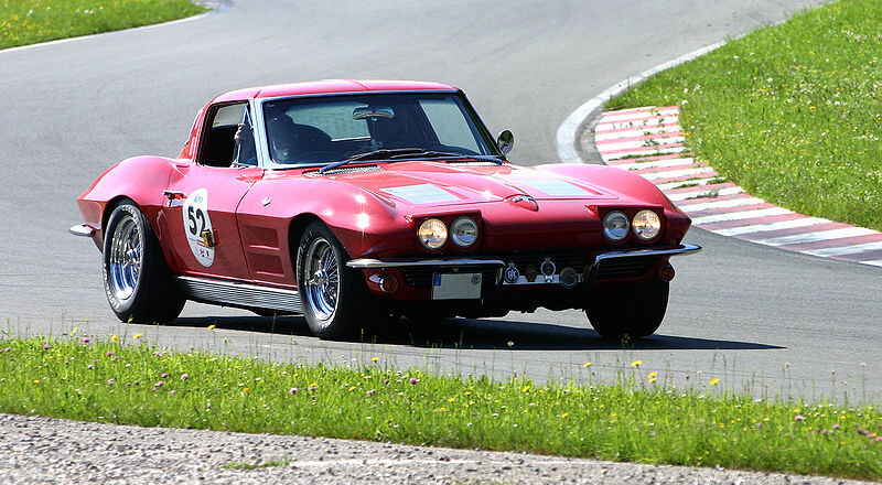 Coche Corvette Sting Ray de 1963