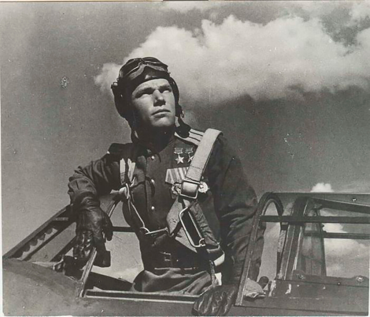 Iván Kozhedub en 1944. 