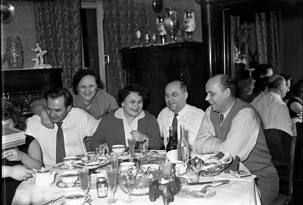 Festa familiar, década de 1950.

