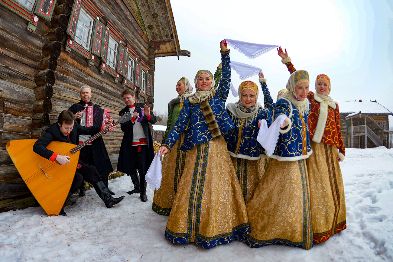 Северный русский народный хор в Малых Корелах