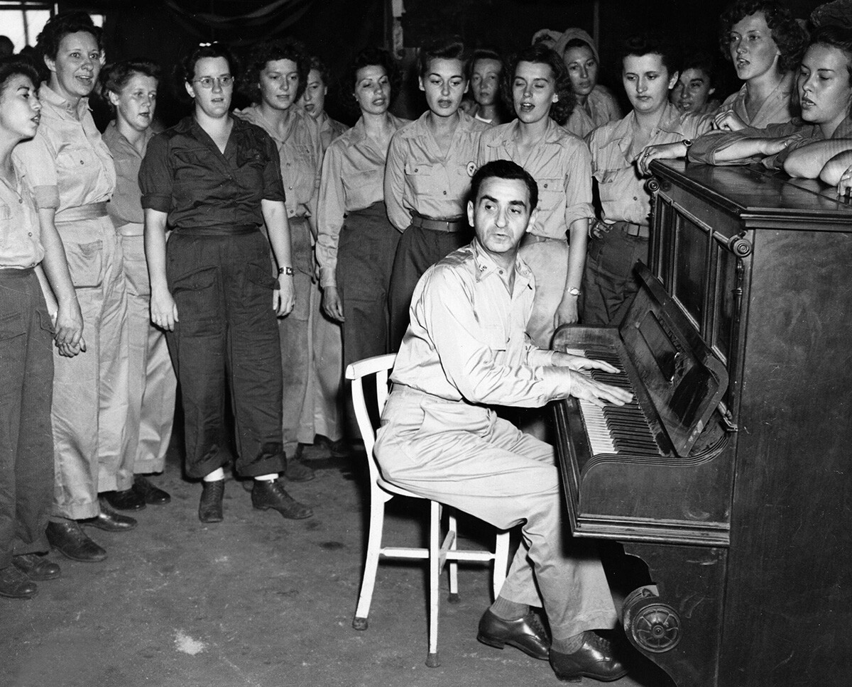 Irving Berlin hacia 1944.