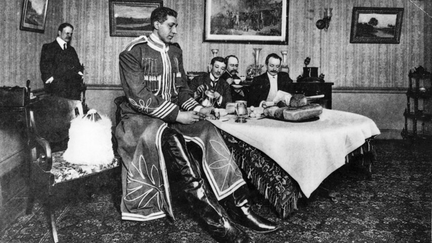 Фјодор Махнов око 1919. 