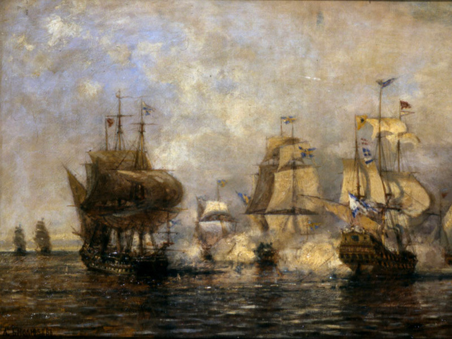 Bataille de l'île d'Ösel, 1866