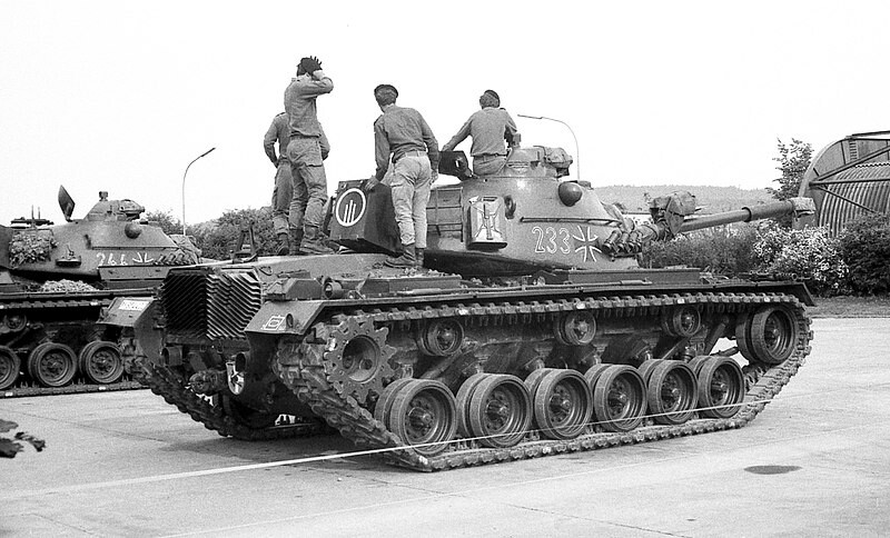 M-48 alemán, 1978.