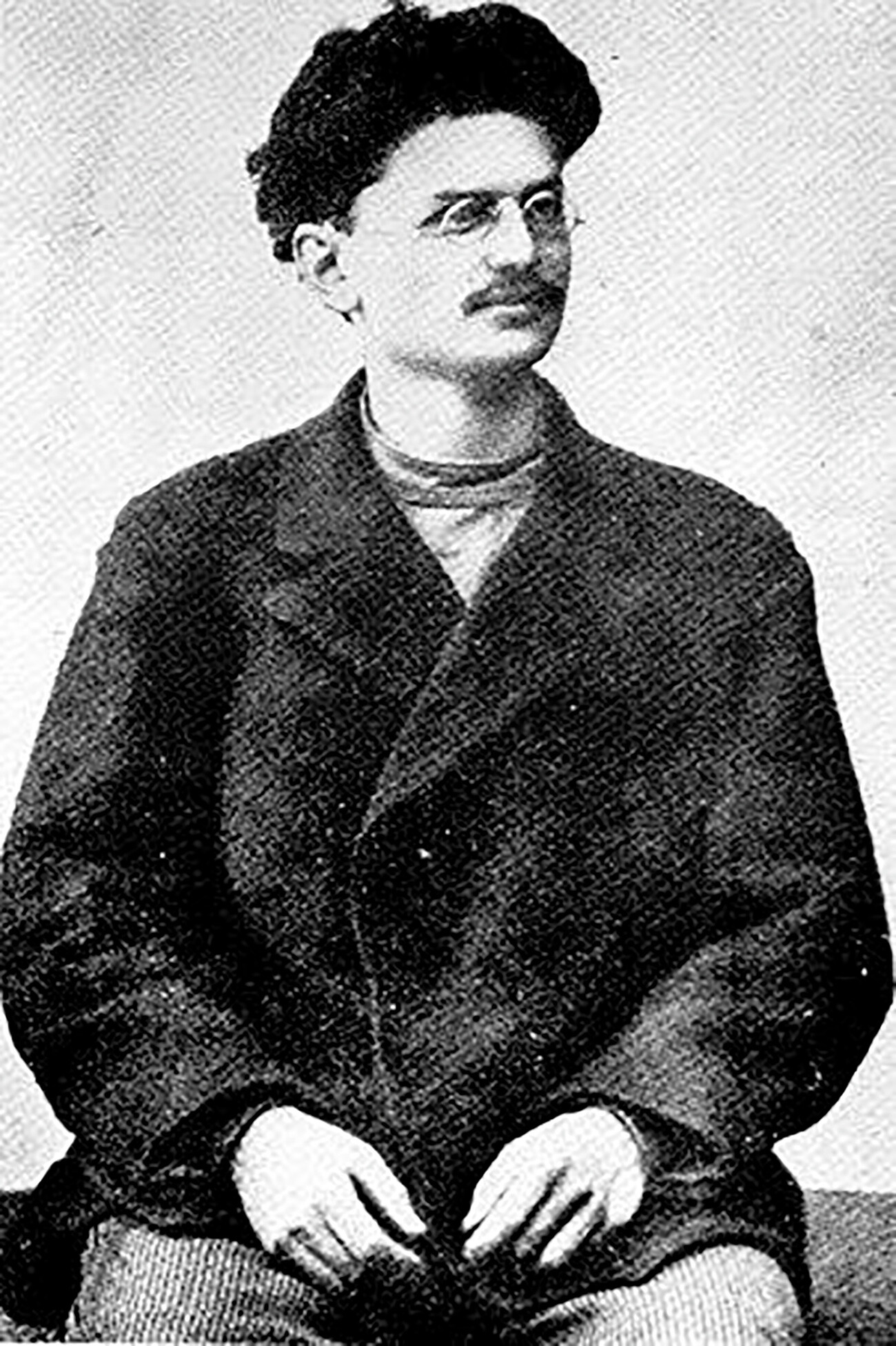 Lev Trocki 1900 v Sibiriji 