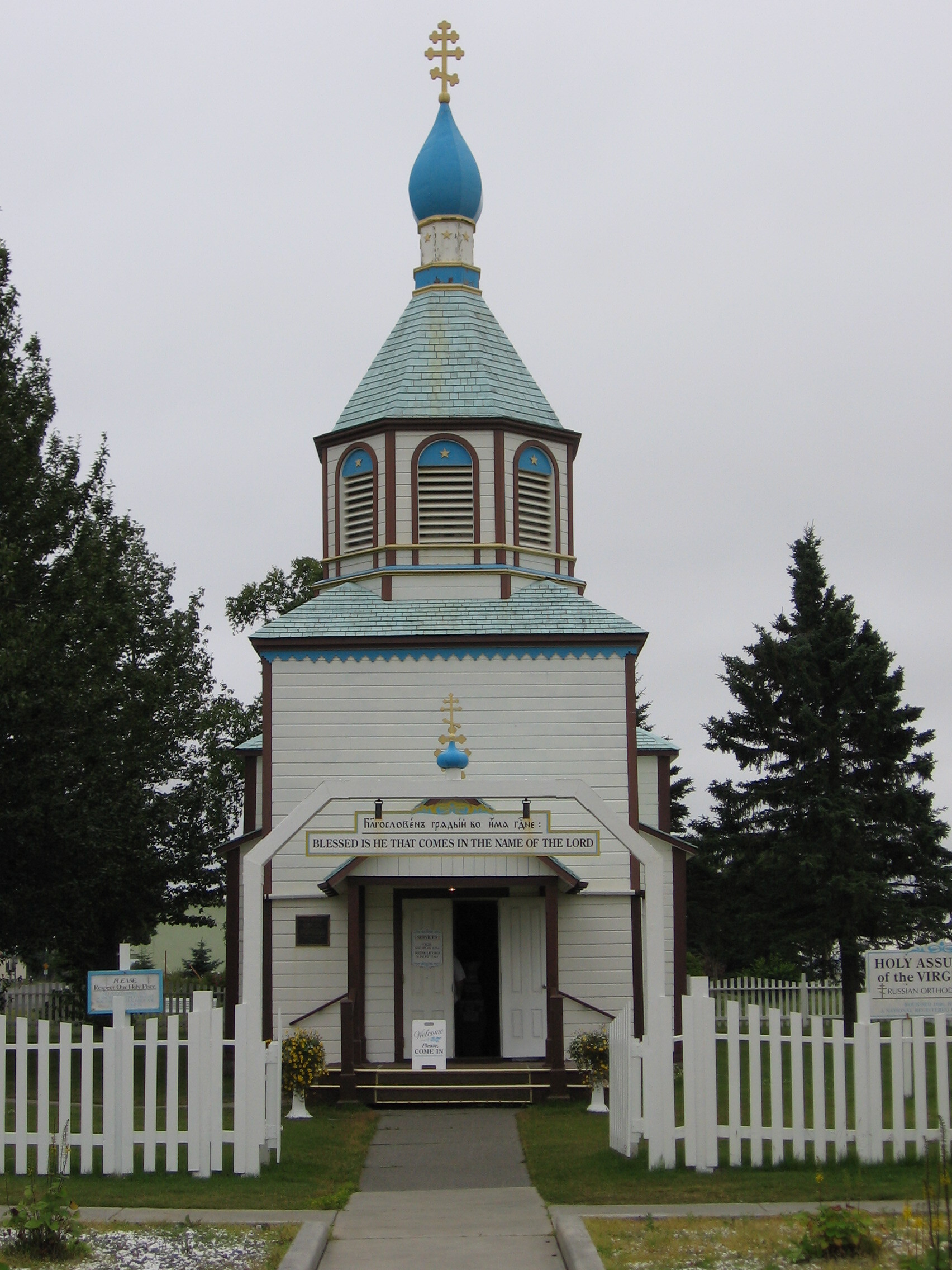 Iglesia de la Ascensión de la Virgen María en Kenai.