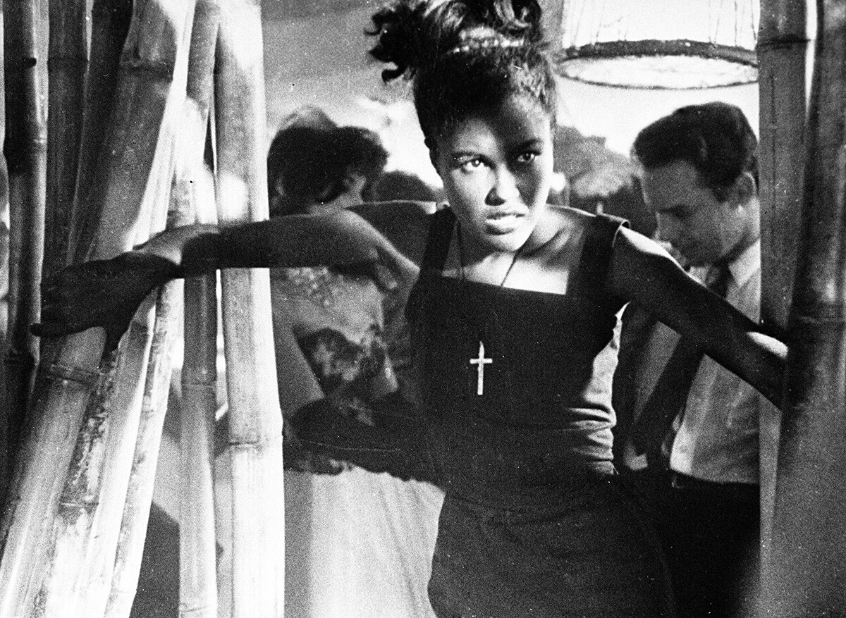 Reproducción de un fotograma de la película 'Soy Cuba'. Estudios cinematográficos Mosfilm e ICAIC (Cuba), 1964.