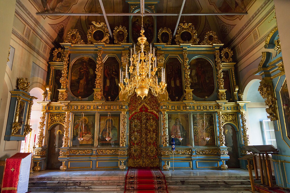 O convento Novodévitchi, listado como Patrimônio Mundial pela UNESCO.