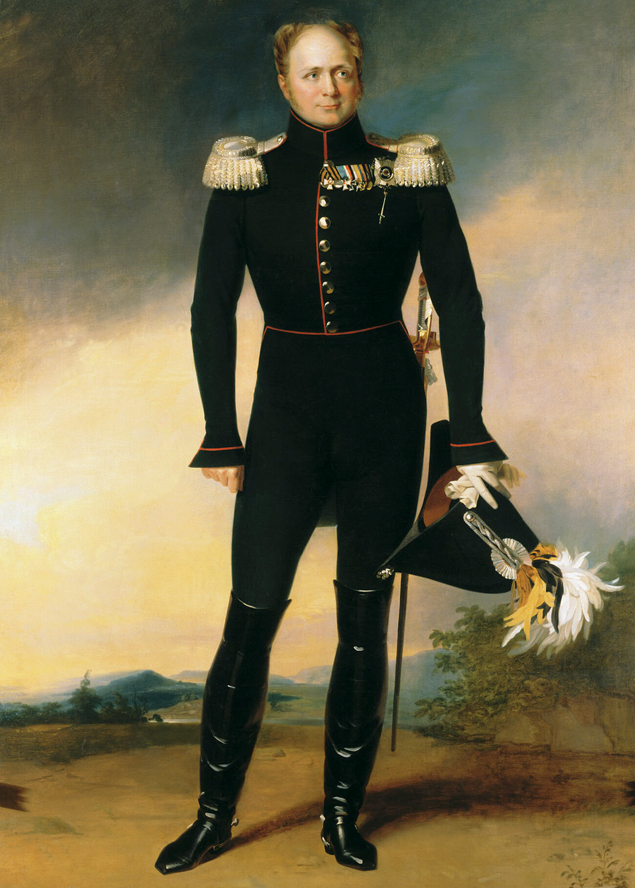 George Dawe. Portrait of Alexander I