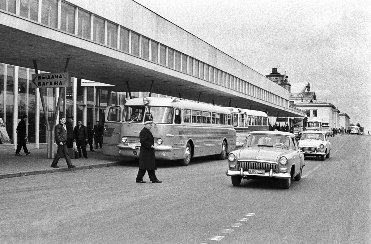 Vnukovo airport, 1964.