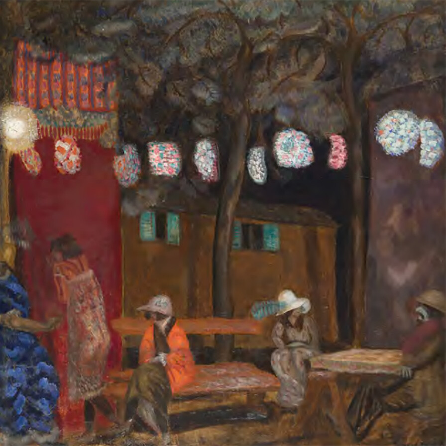 Scène nocturne à Paris, 1913

