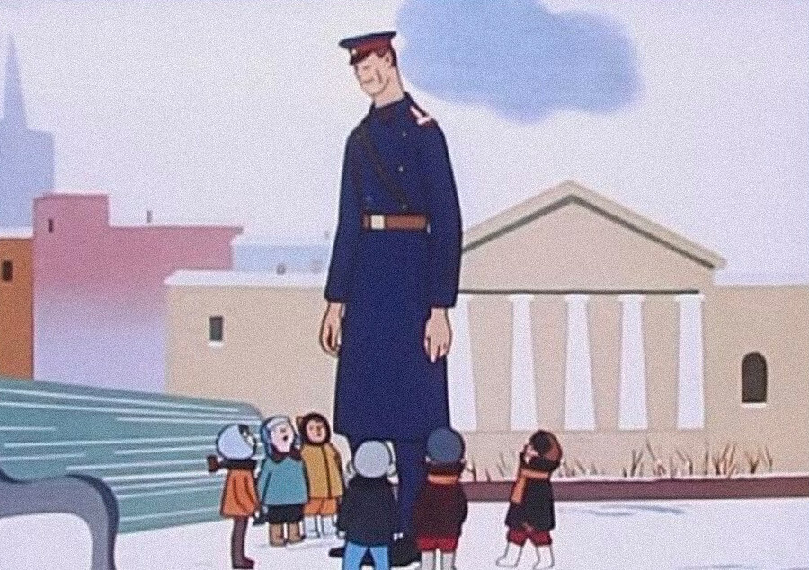 Кадр из мультфильма «Дядя Степа»
