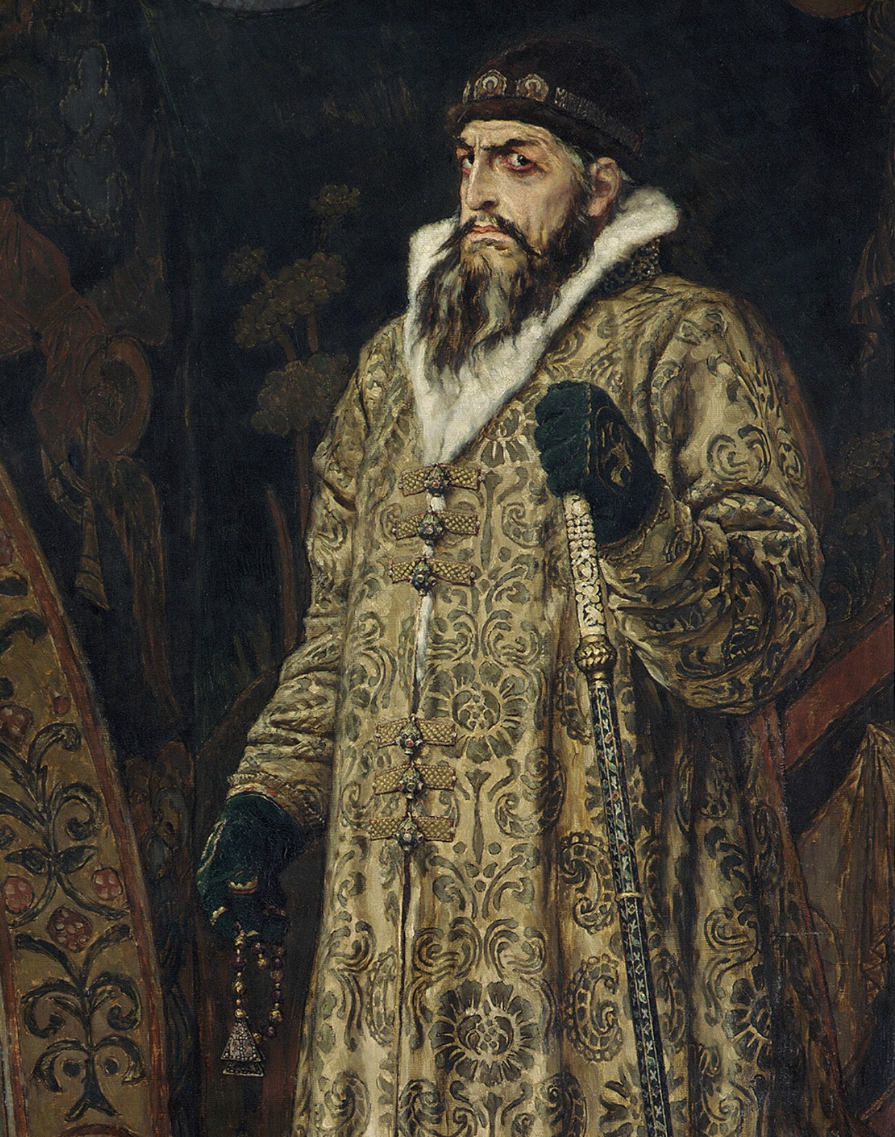 Ivan o Terrível, por Víktor Vasnetsov, 1897.