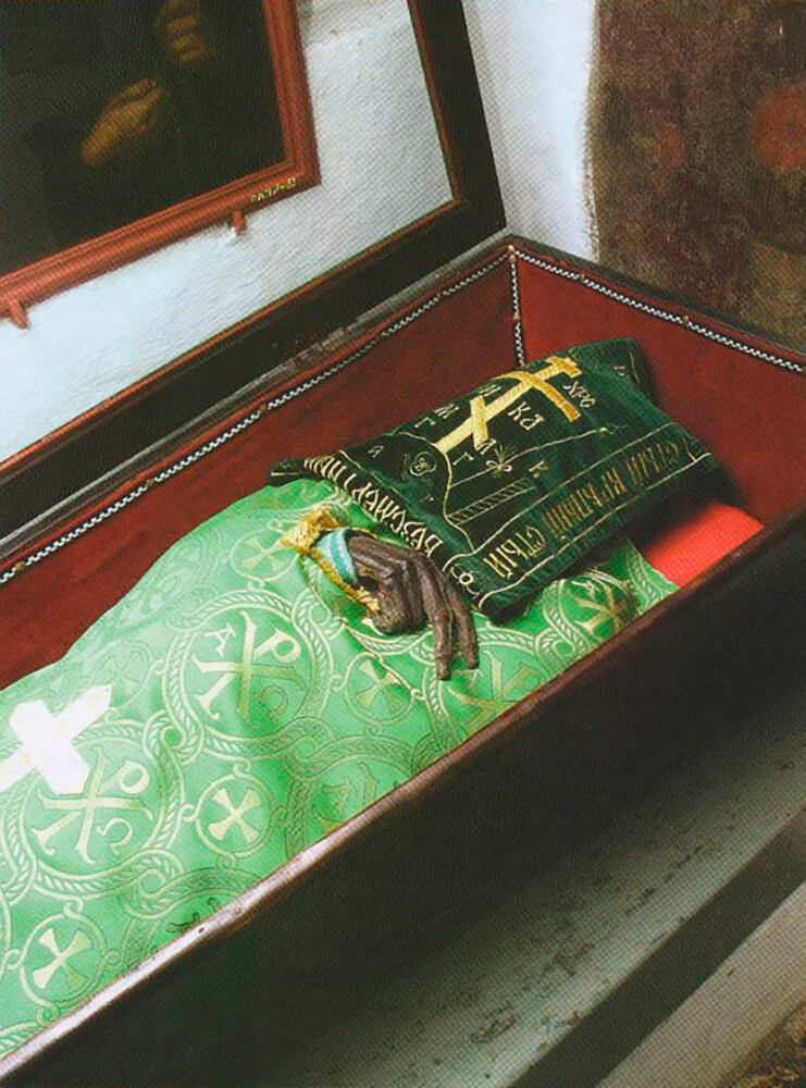 The relics of St. Ilya Muromets in the Kiev-Pechersk Lavra