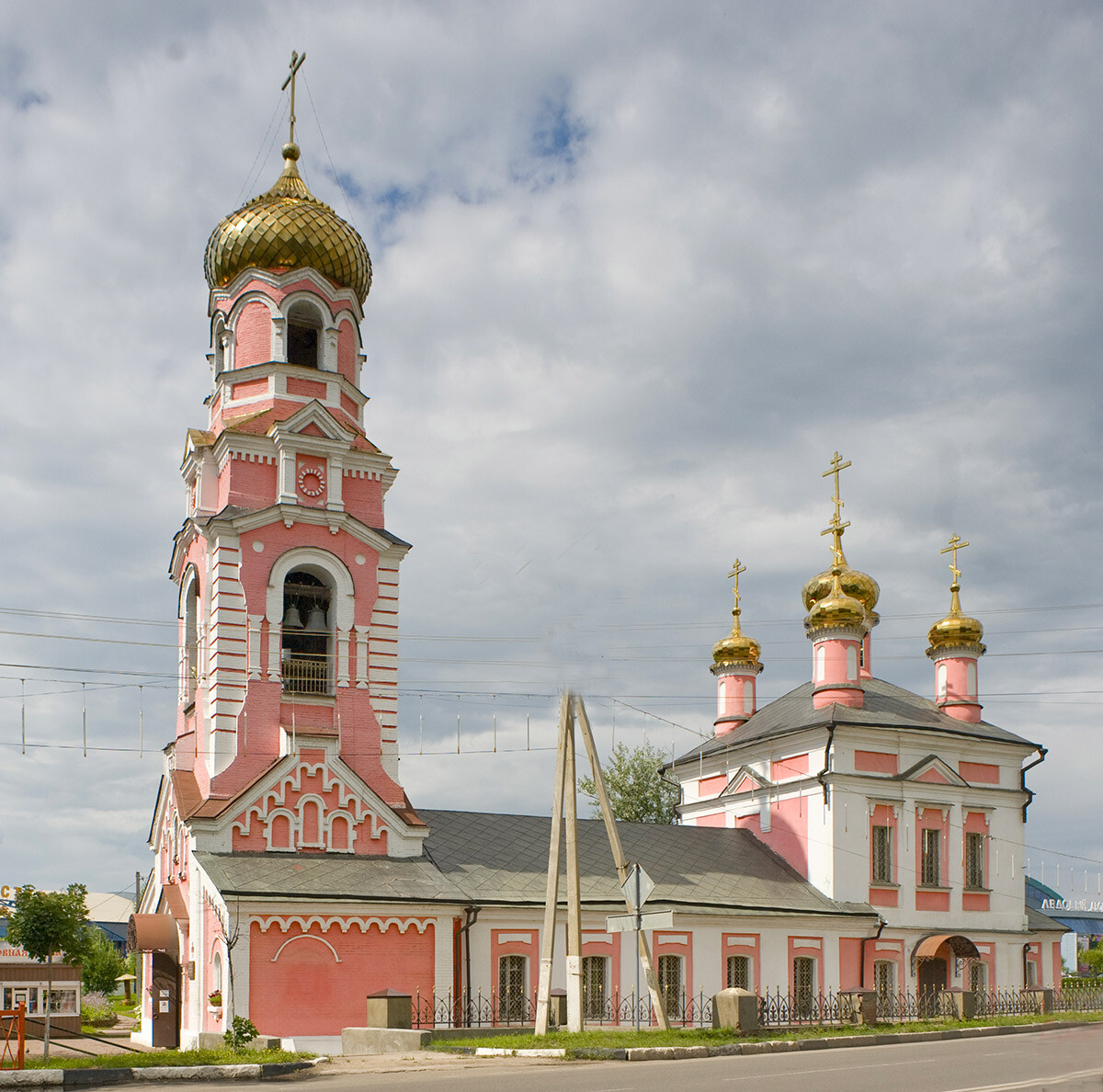 Chiesa della Purificazione, vista sud-ovest dopo il restauro. 18 luglio 2015