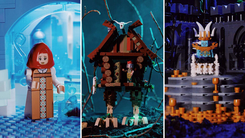 Lego Rusesc В Русия направиха конструктор от кубчета, вдъхновен от руски приказки ...