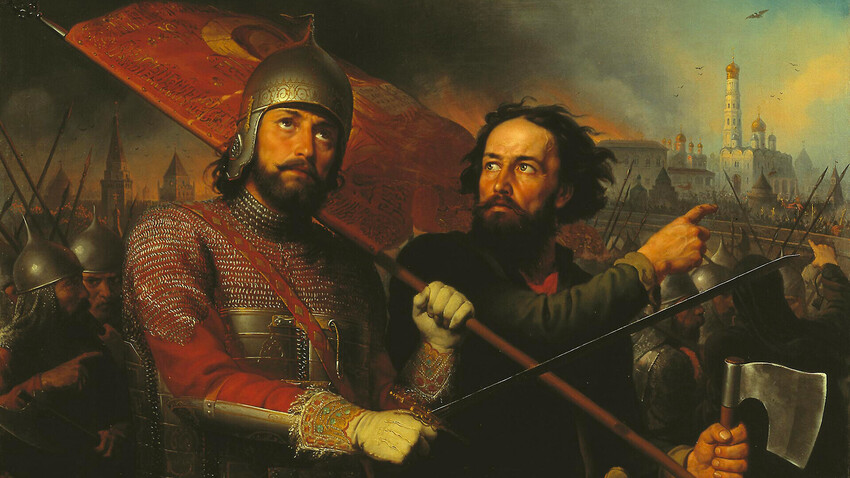 „Минин и Пожарски“. 1850, Михаил Иванович Скоти

