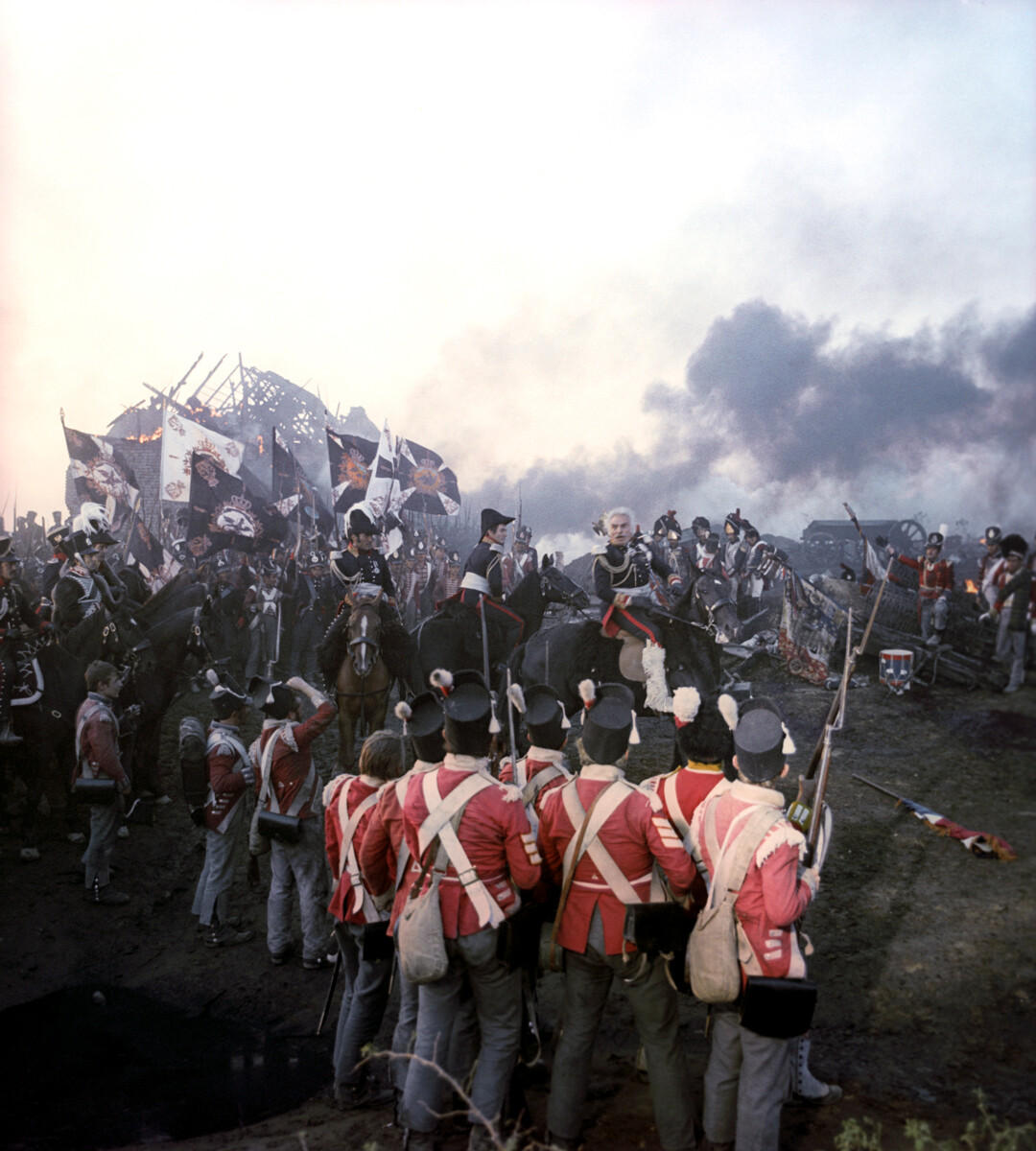 Photo du film conjoint soviéto-italien Waterloo