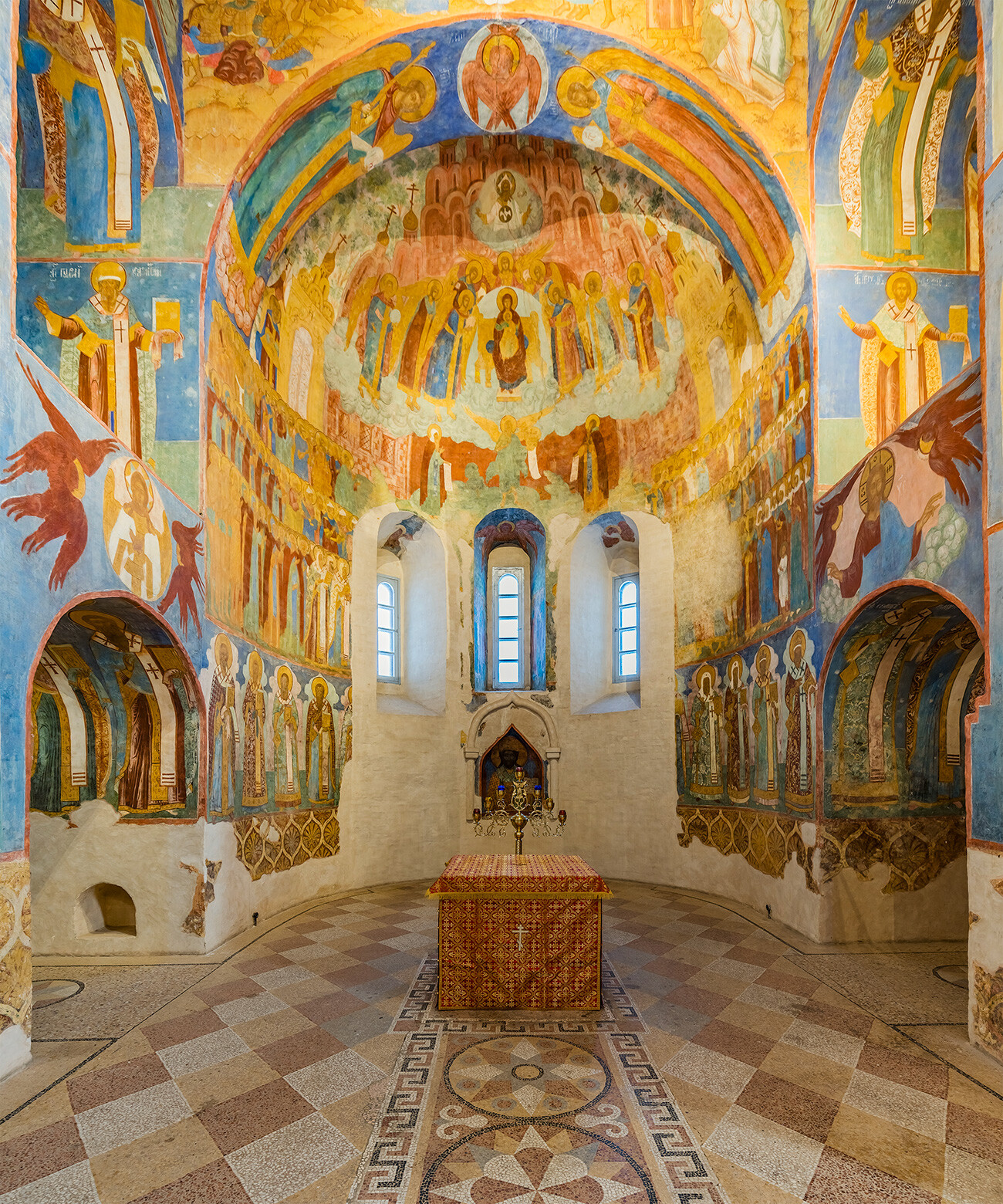 Fresques de la cathédrale de la Transfiguration de Souzdal