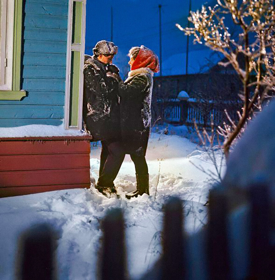 Immersion dans l’hiver soviétique grâce à des photographies en couleurs