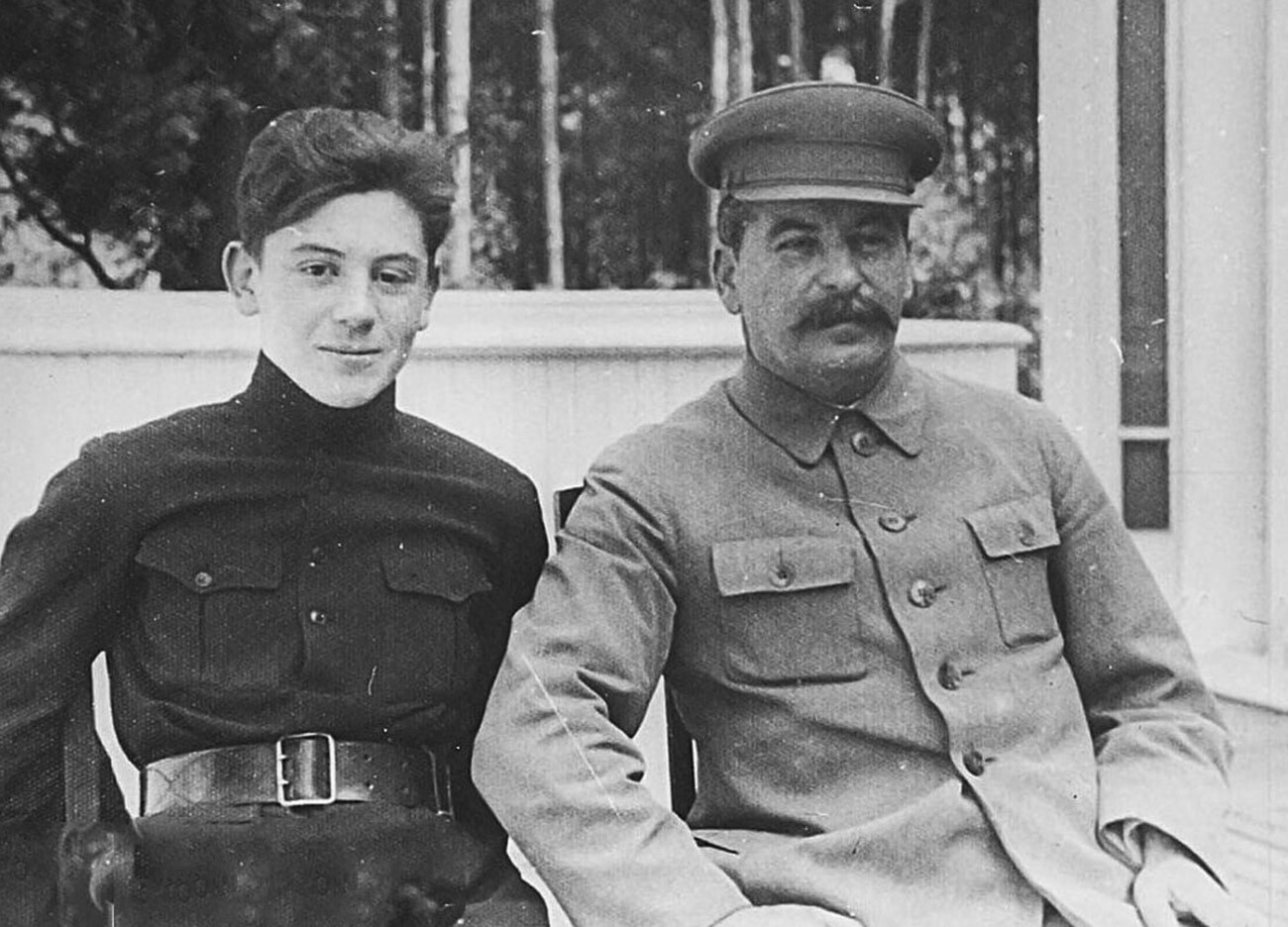 Vassili et Joseph Staline