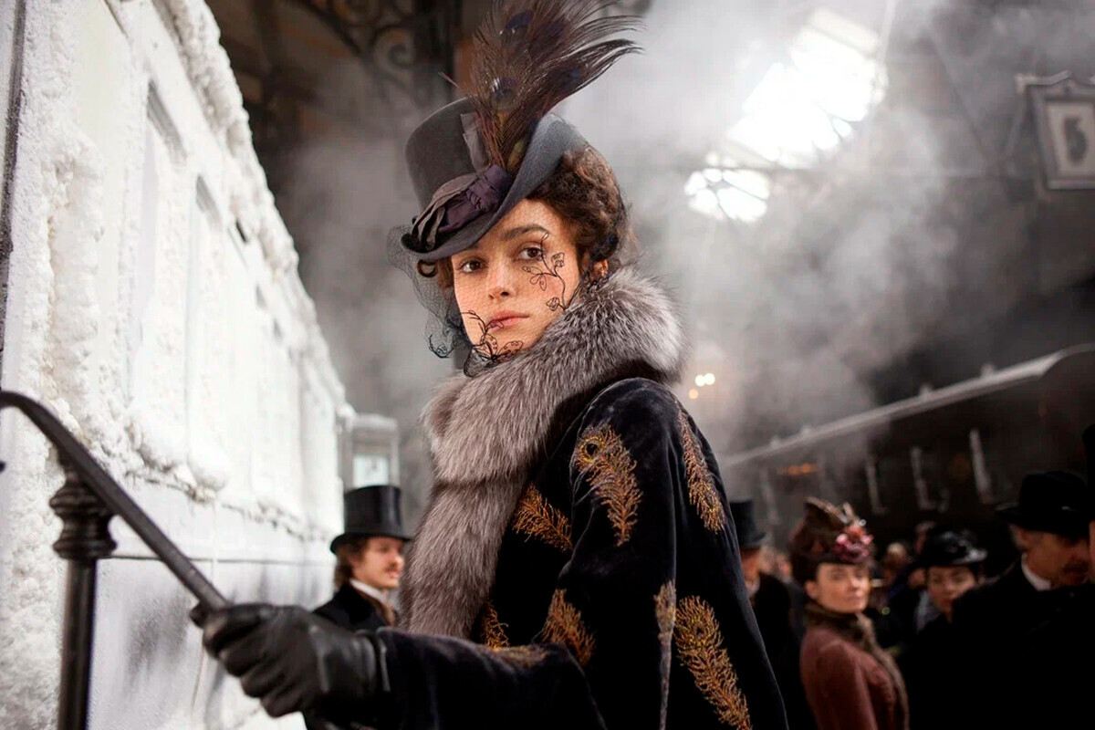 Keira Knightley como Anna Karenina.

