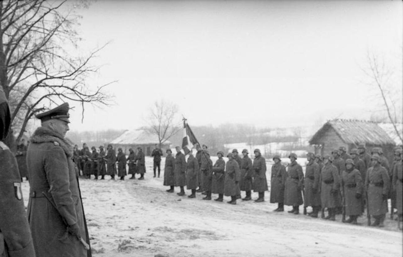 Soldats de la Légion des volontaires français en URSS