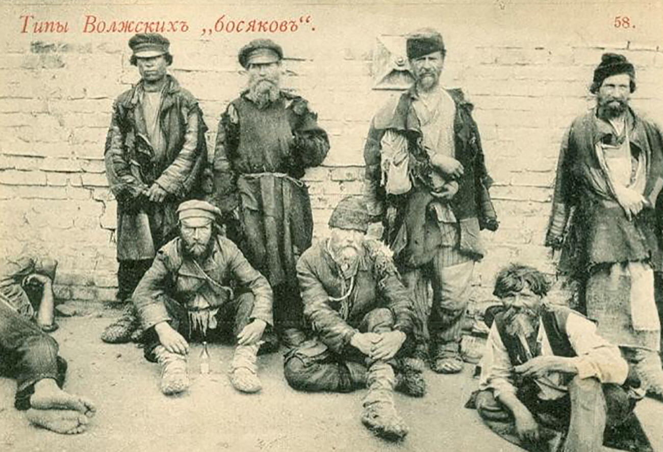 Les « bossiaki » de la Volga (représentants des cercles inférieurs du monde criminel)

