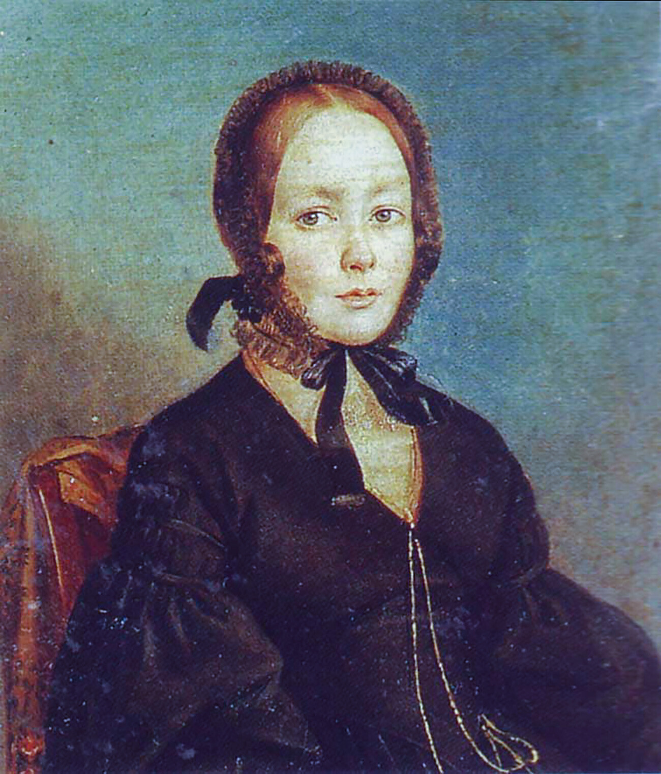 Suposto retrato de Anna Kern por A. Arefov-Bagaev, 1840.

