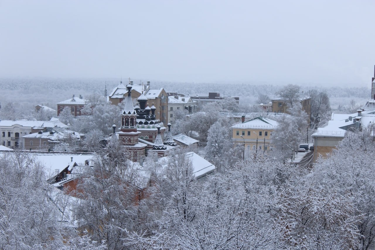 Kírov en invierno.