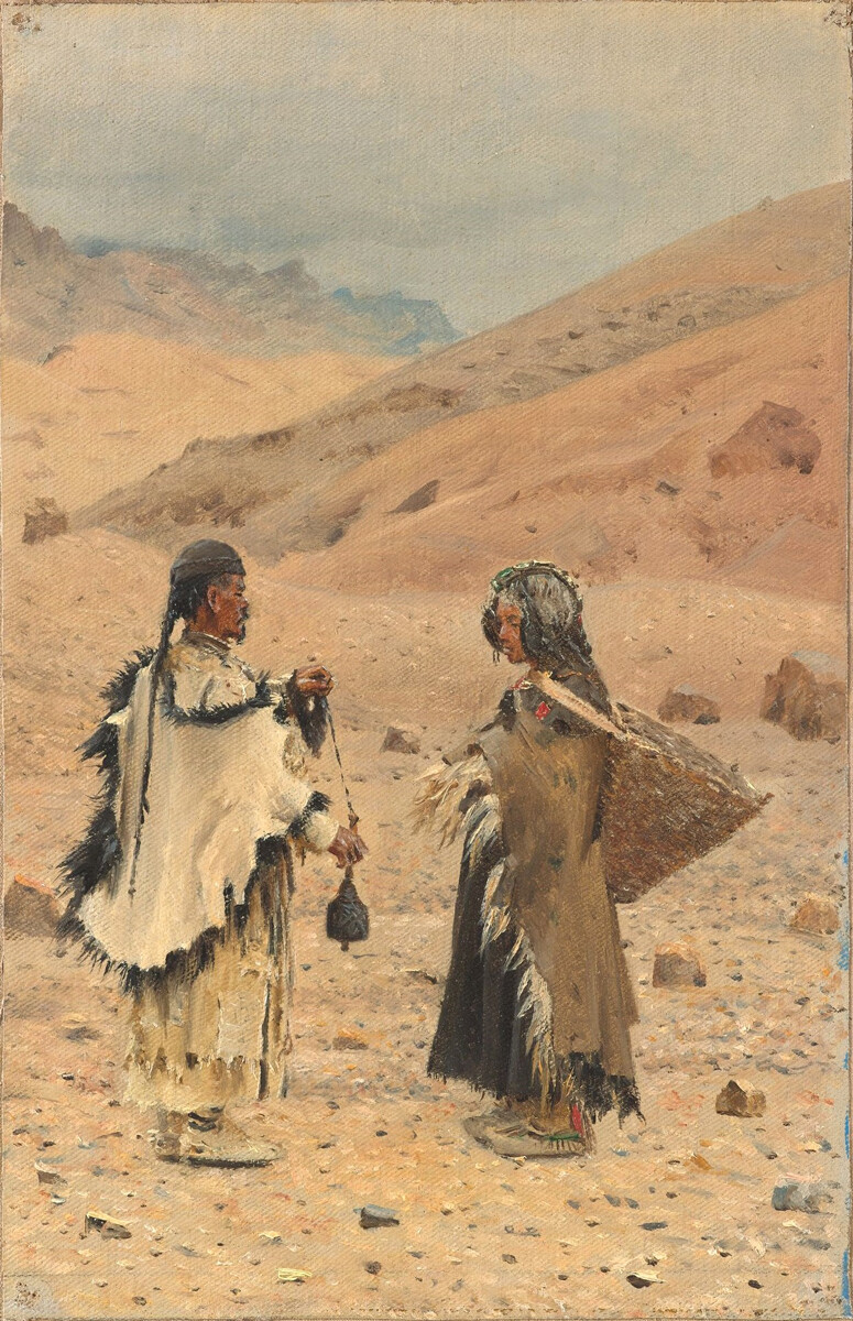 Становници Западног Тибета, Василиј Верешчагин, 1874 - 1876.
