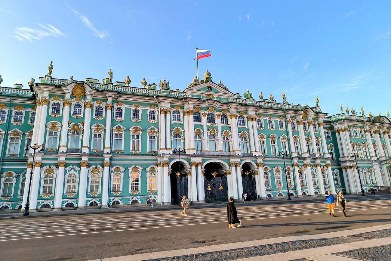 Museu Hermitage, Palácio de Inverno.
