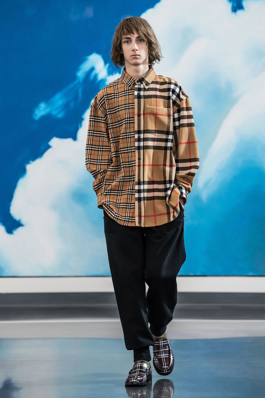 Gosha Rubchinskiy for Burberry.
