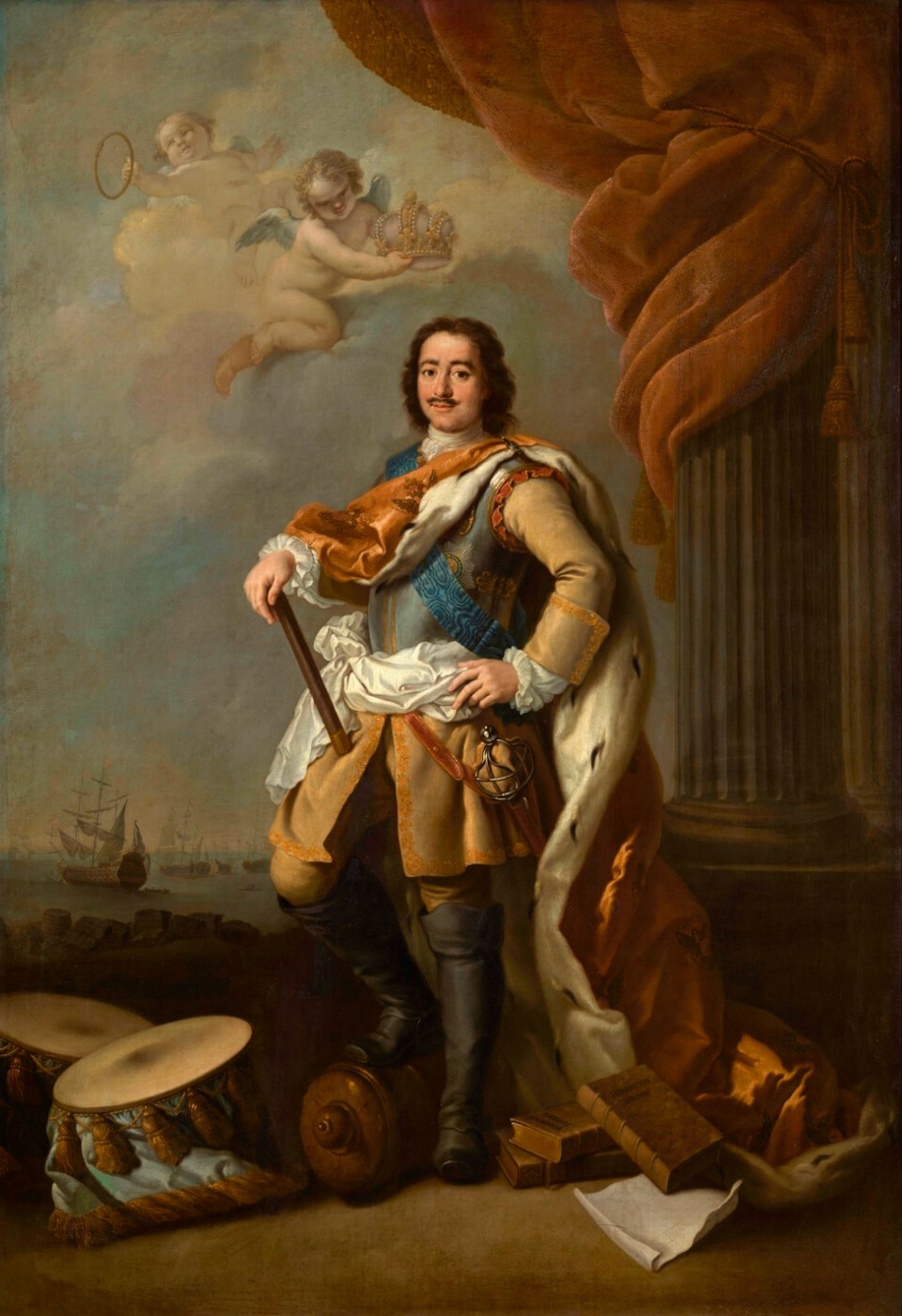 Portret Petra Velikega. 1795, Pjotr Droždin
