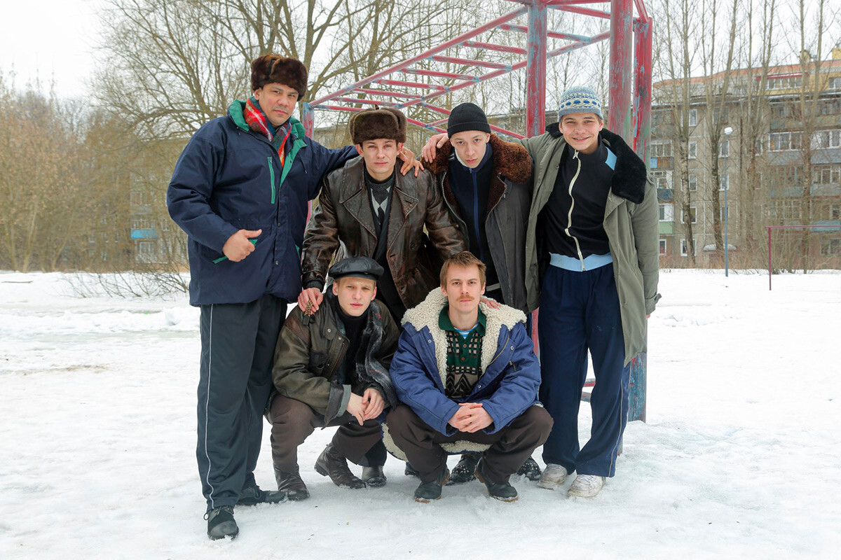 Kazan young gangsters as seen in the 'Slovo patsana' TV series