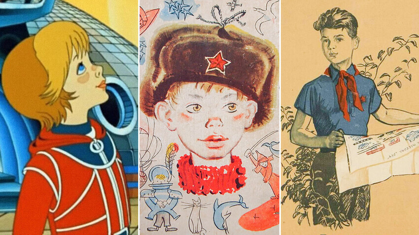 Роман Качанов/Союзмультфильм, 1981; Издательство «Малыш», 1968; Детгиз,1955