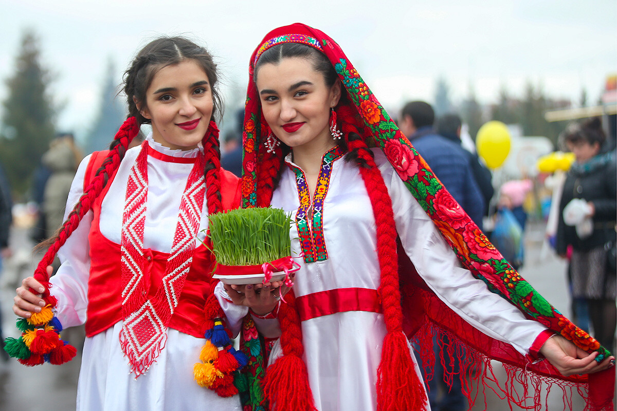 Neujahrsfest Nawrus in Kasan, Tatarstan