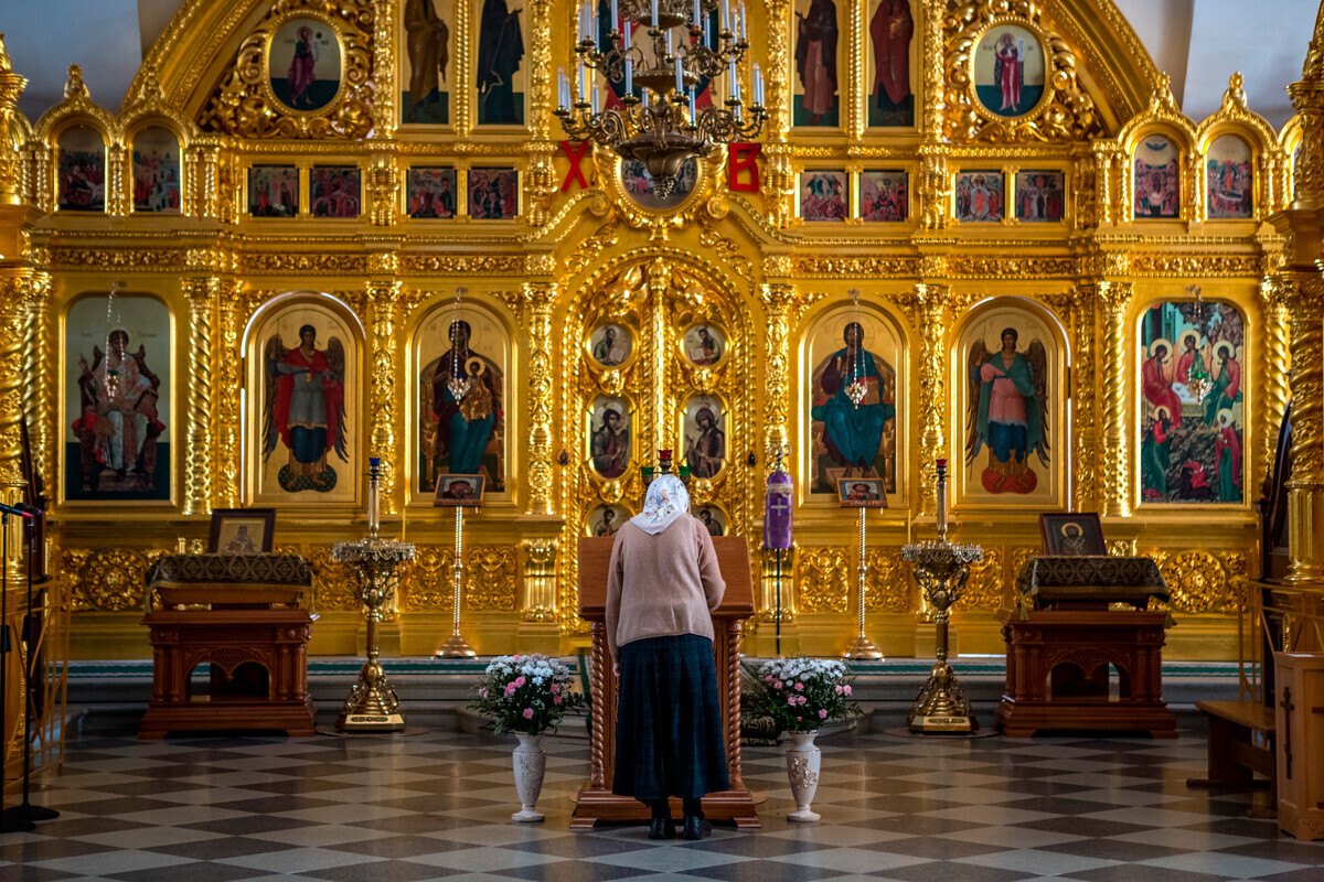 Katedral Tritunggal Pemberi Kehidupan di Biara Solovetsky