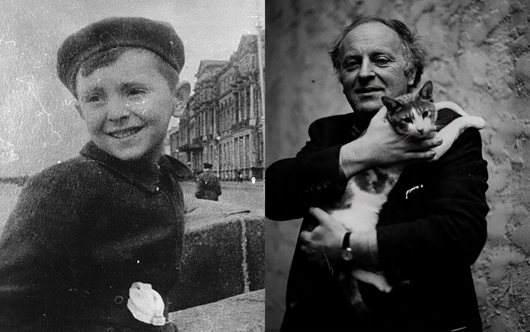 Before & after: How great Russian writers looked as children