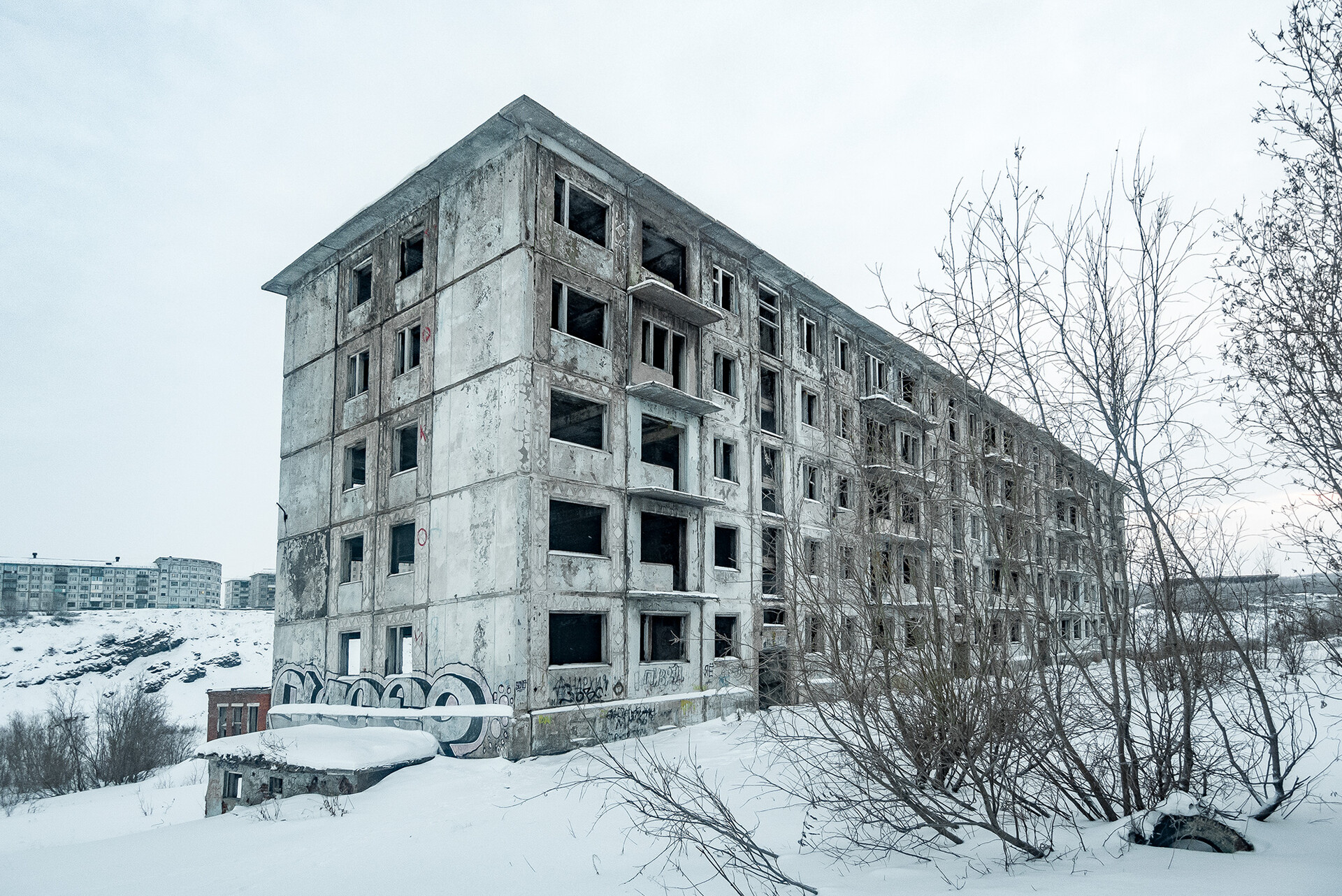 Ghost village Rudnik in Vorkuta (PHOTOS)