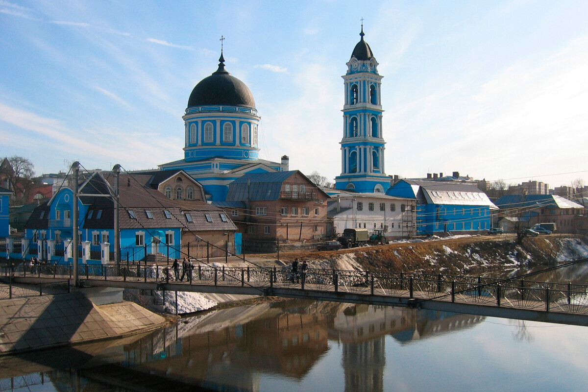 Ногинск, Богојавленскиот храм.

