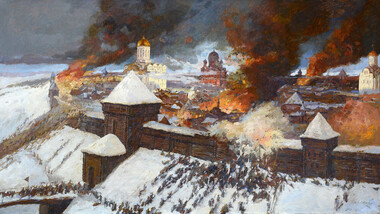 What major city in Russia did the Mongols capture first? 