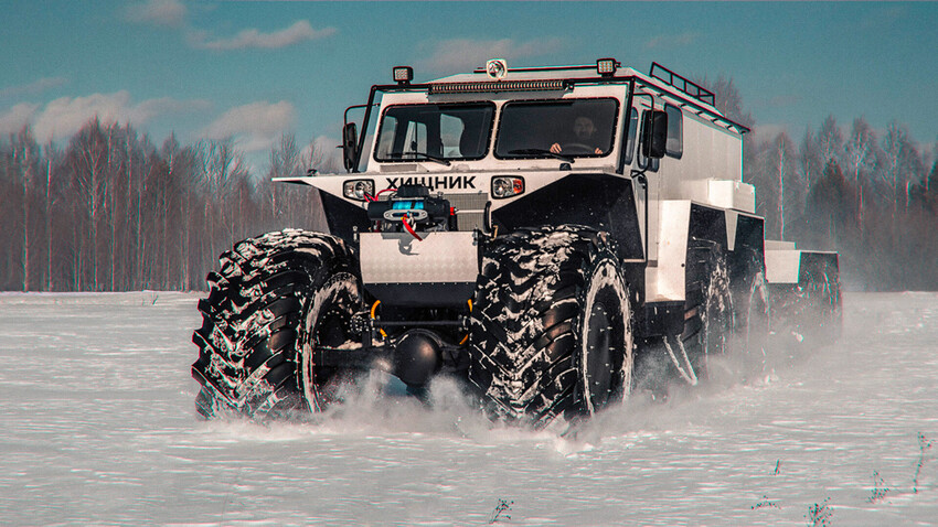 The 'Khishchnik' ('Predator') snow-and-swamp ATV: What's it look like & what's it used for? - Vimarsana News
