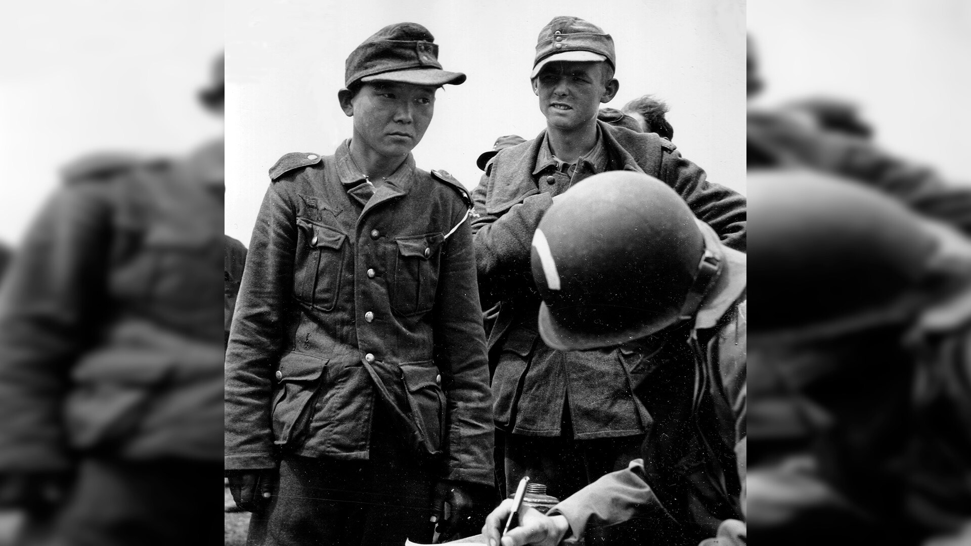 The photo is presumably of Yang Kyoungjong, taken prisoner by the Americans in 1944.