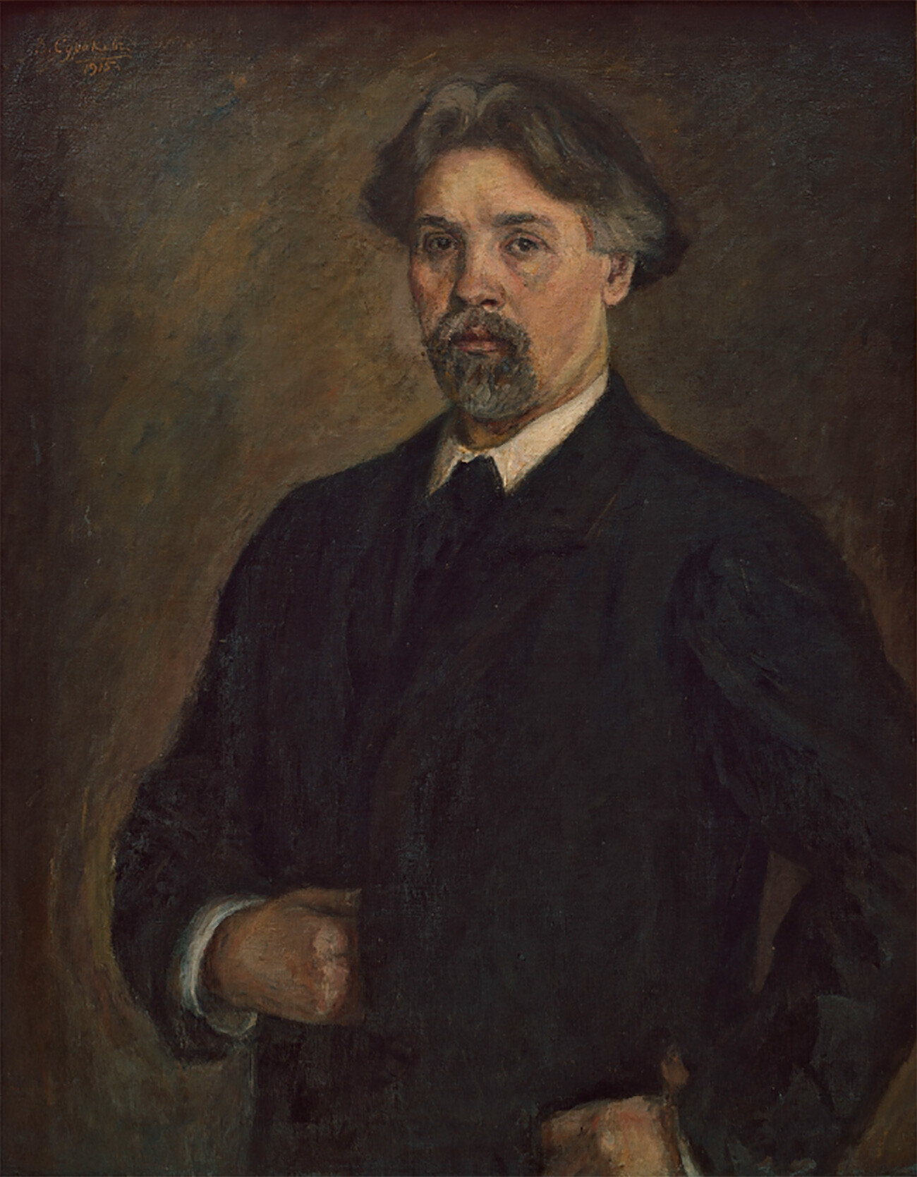 Autorretrato de Vassíli Surikov.